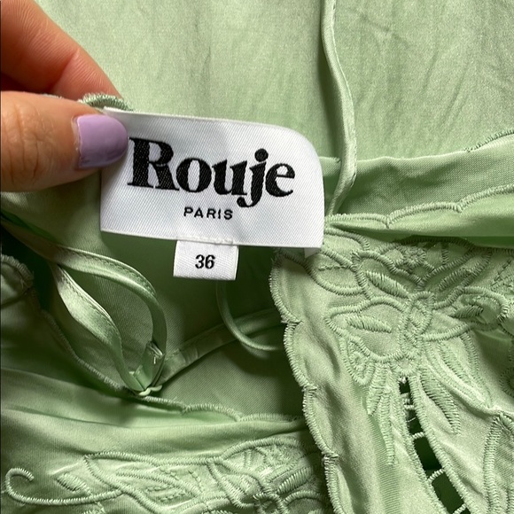 Rouje Mint Charlyse Dress Size 36 - Picture 5 of 5